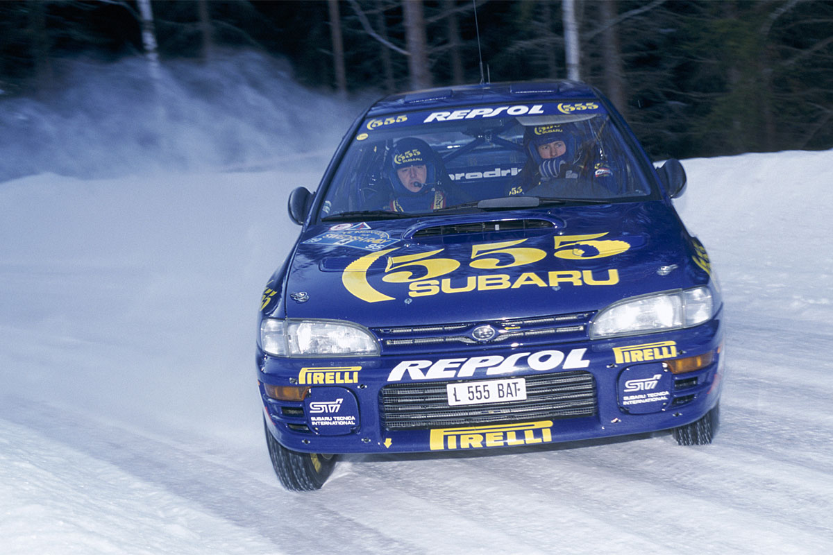 Colin McRae WRC Rallye Schweden 1995 Subaru