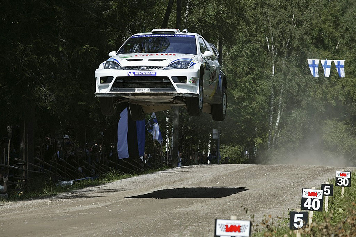 Markko Martin WRC Rallye Finnland 2003