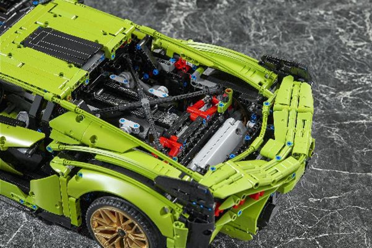 Lego Lamborghini Sian 9