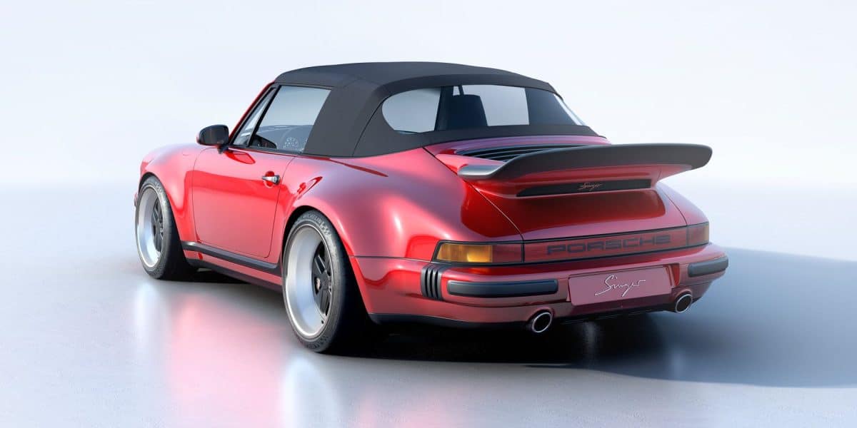 Porsche 911 Turbo Cabriolet reimagined by Singer 7