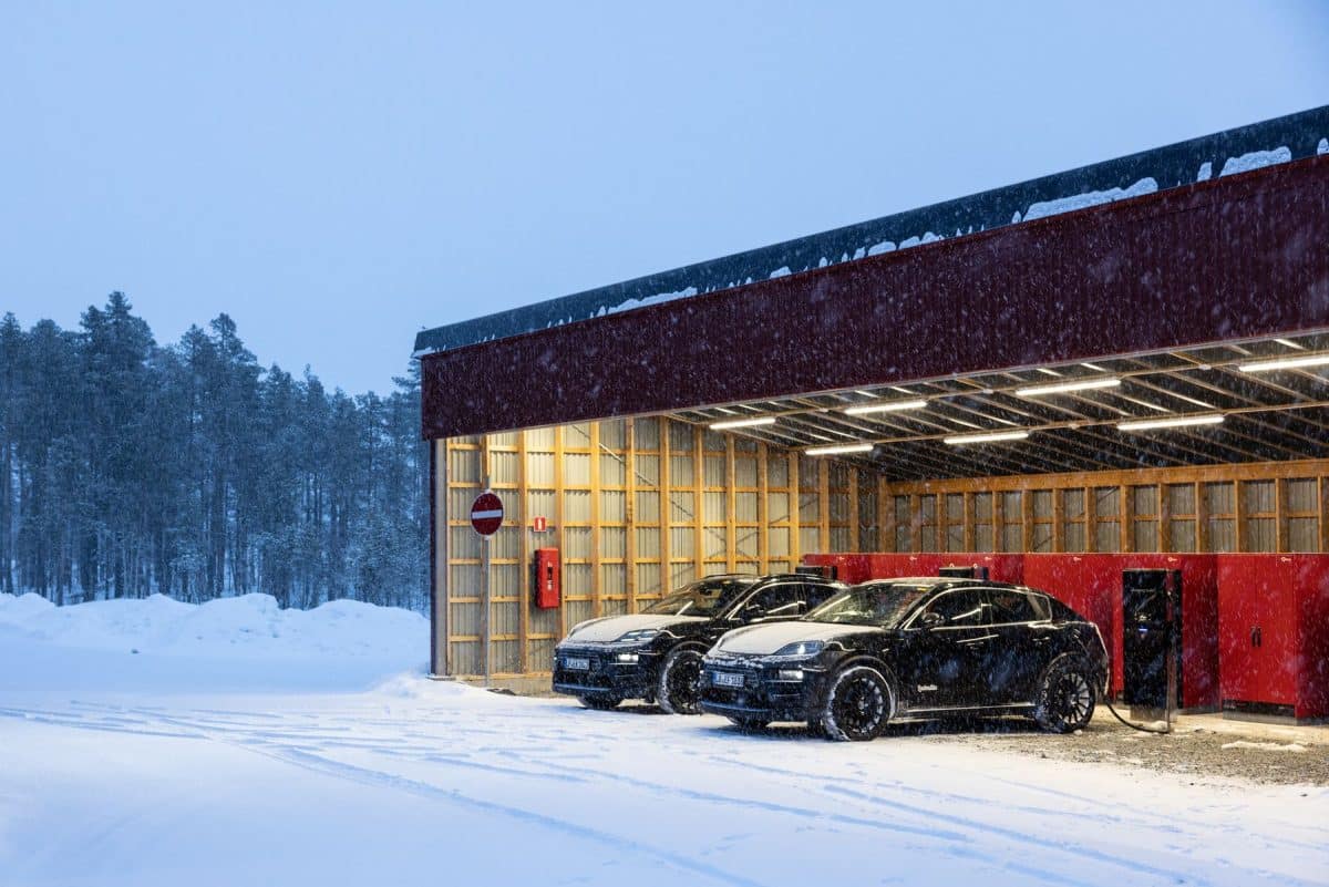 Porsche Macan Elektro Wintertest