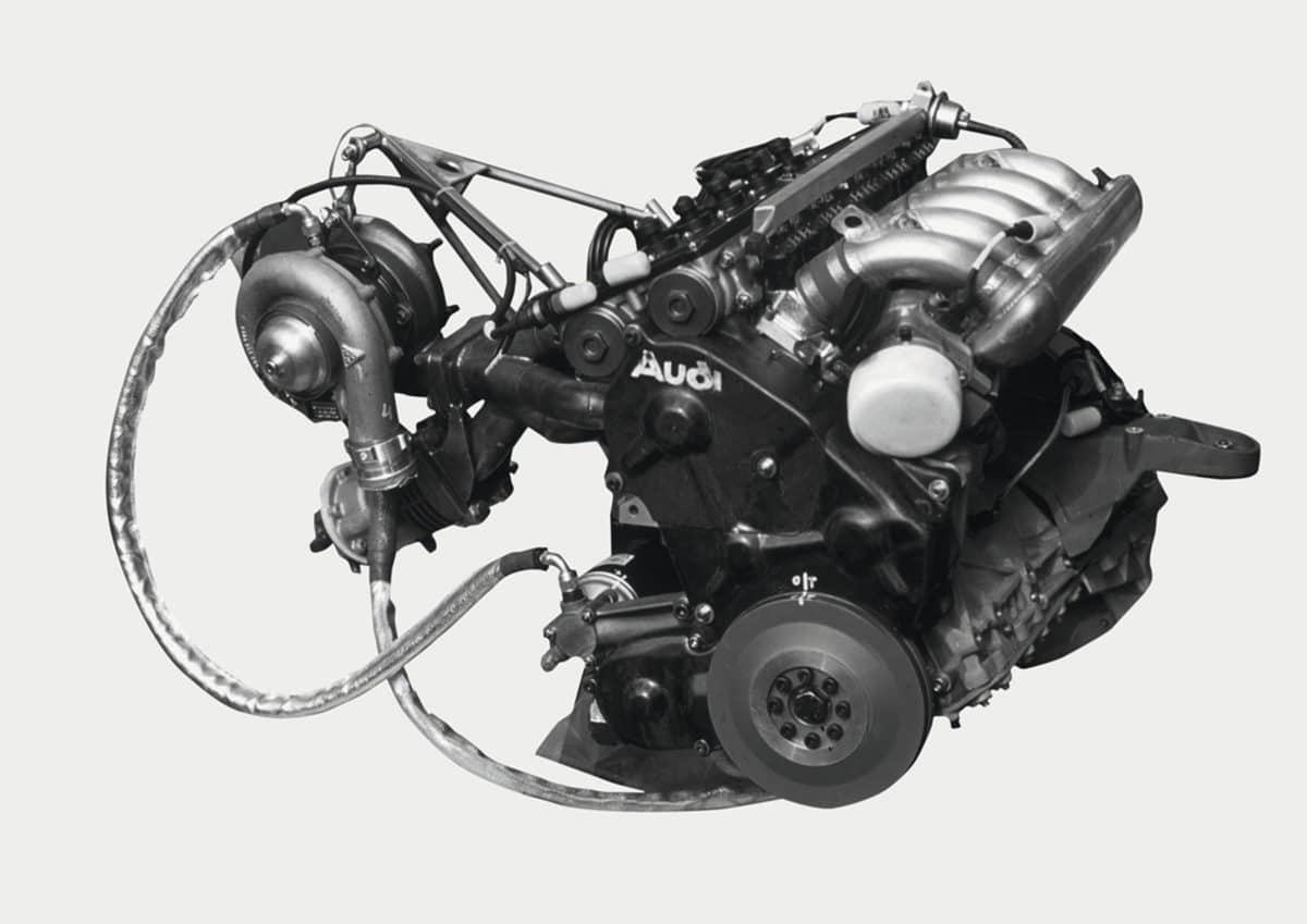 Fünfzylinder Motor Audi 90 IMSA GTO