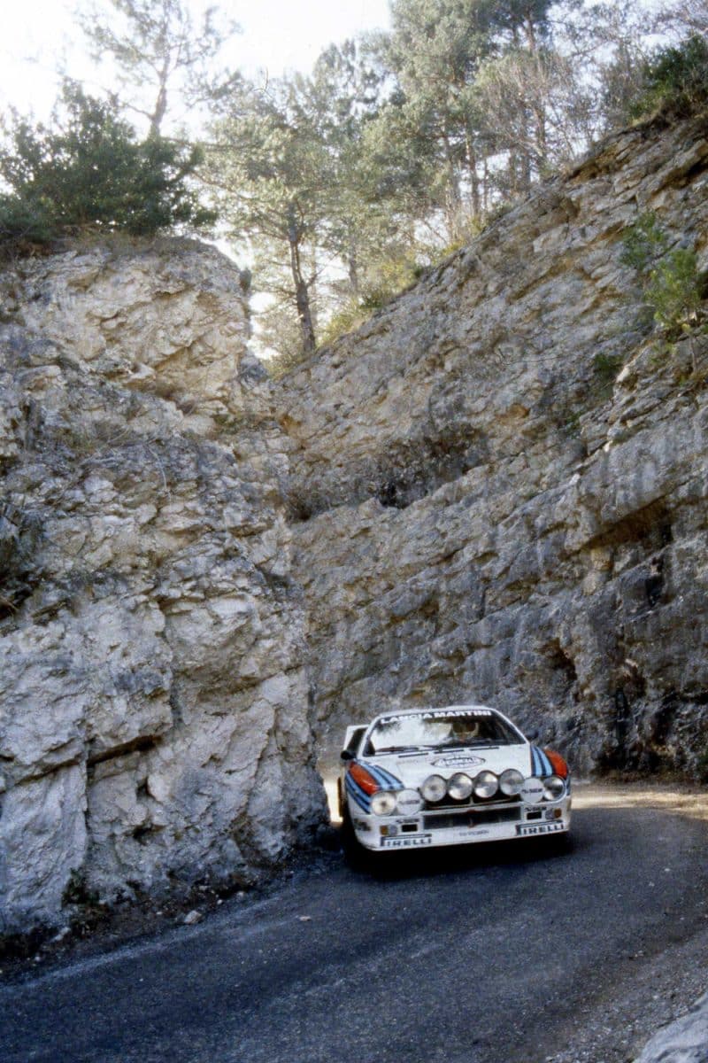 Walter Röhrl (Lancia 037) Rallye Monte Carlo 1983