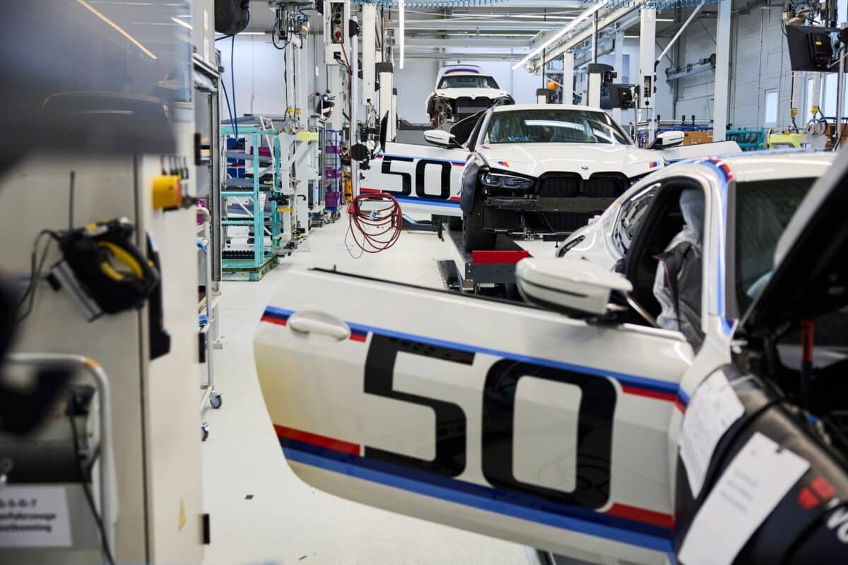 Produktion BMW 3.0 CSL 14