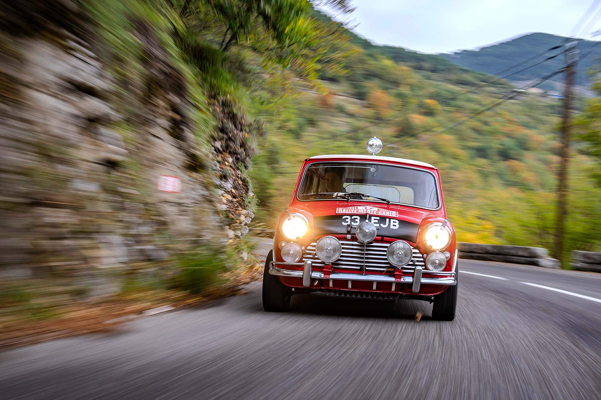 Wie ein Mini Cooper die Rallye Monte Carlo gewann.