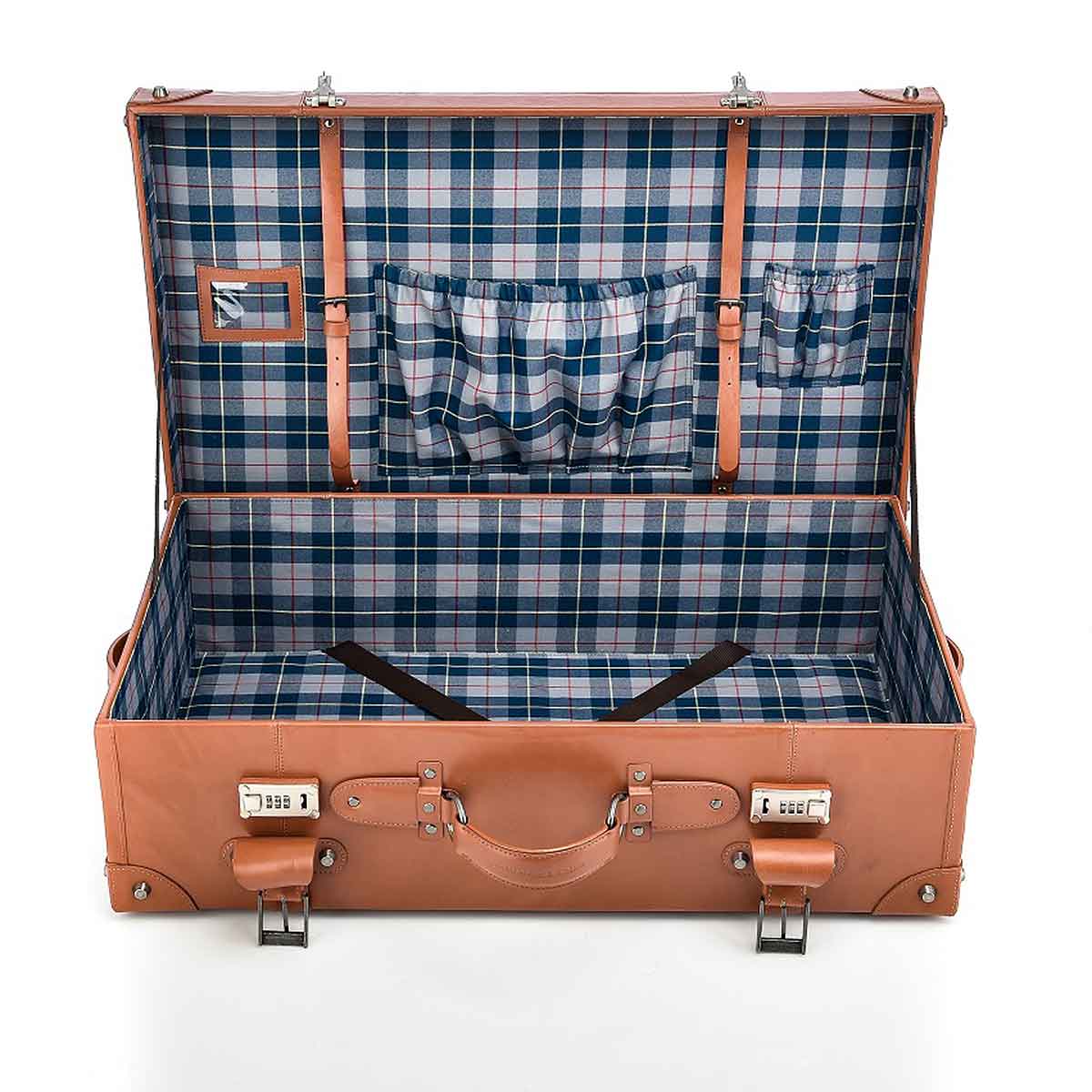 mercedes benz classic calfleather suitcase inside b66057002