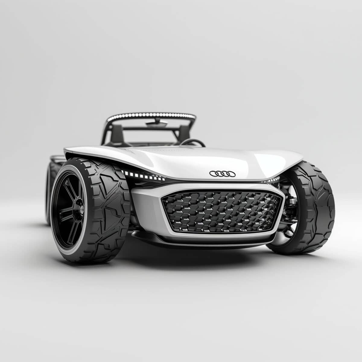 8 george0000. A grey white and silver 3D concept render of an Aud 6a3a4e6c 0a5b 4ad0 b813 c4072ef72107B