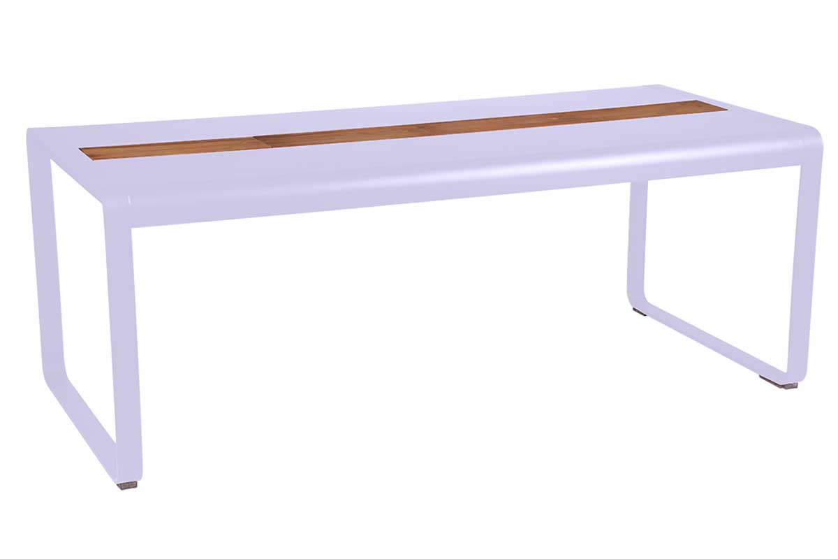 BELLEVIE TABLE 196X90 AVEC RANGEMENTS GUIMAUVE SKU 8434D1 BELLEVIE TABLE 196X90 AVEC RANGEMENTS GUIMAUVE SKU 8434D1