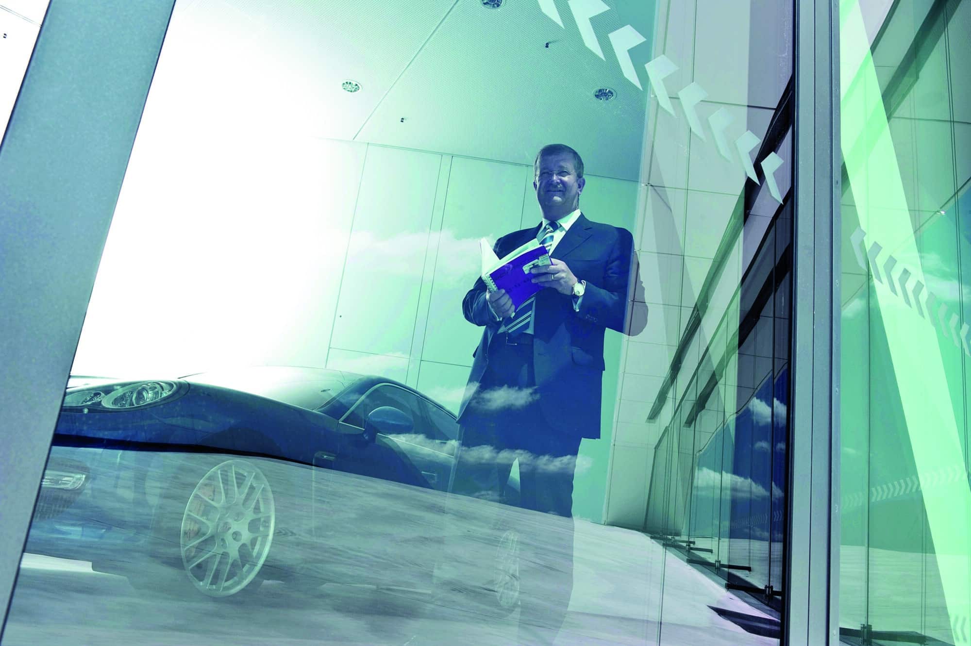 Wendelin Wiedeking Porsche Panamera