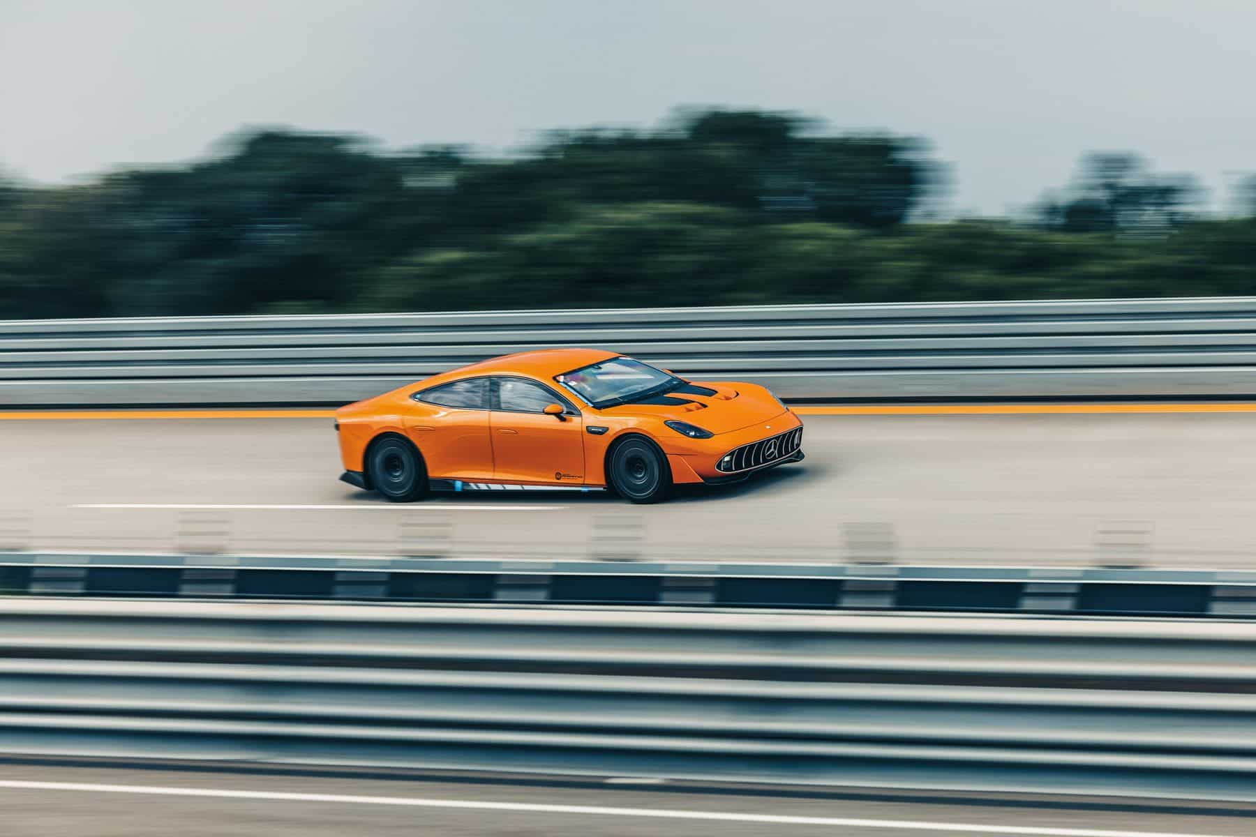 Rekordfahrt Concept Mercedes AMG GT XX 9