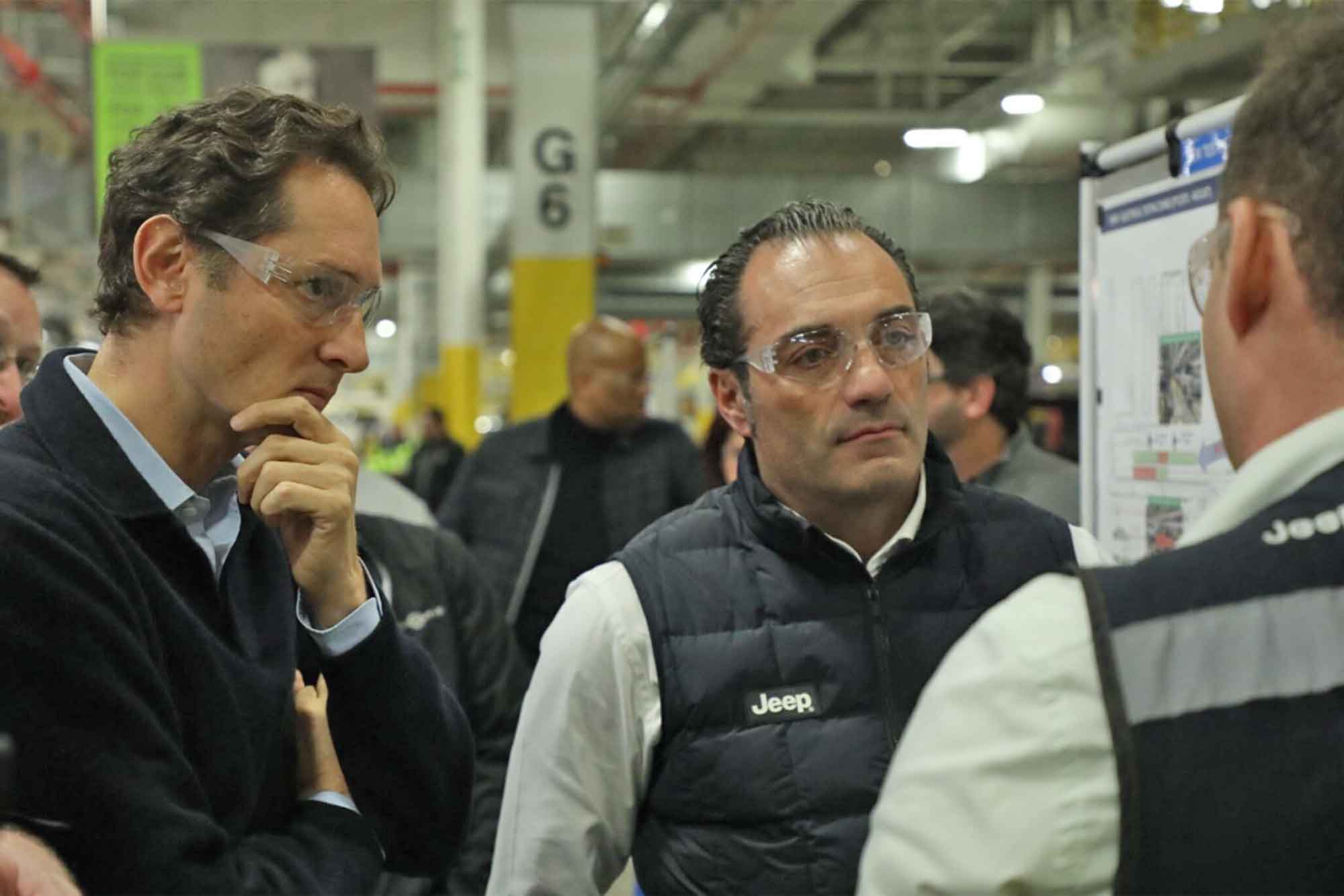 JohnElkann AntonioFilosa SterlingHeightsAssemblyPlantVisit Feb.32025